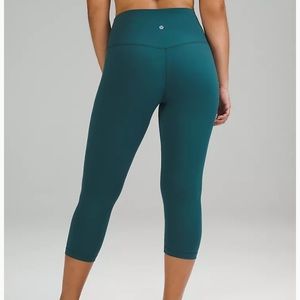 Lululemon align hr 21” leggings sz 8 color jasper